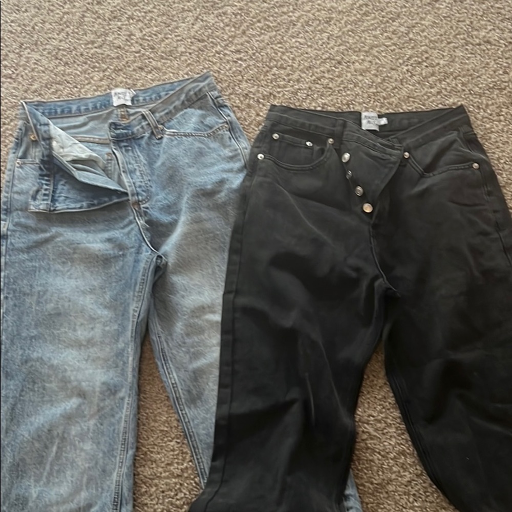 Two pair princess polly jeans